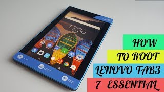 How to root and install TWRP on Lenovo Tab3 7 Essential - Tutorial