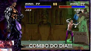 COMBO DO DIA JAX UMK3 SNES