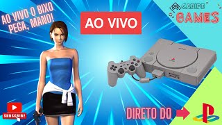 O soberano PLAYSTATION 1! AO VIVO!