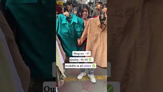 Sarojini nagar market delhi | shirt only for rs100😱|#shorts #youtubeshorts #sarojininagar #delhi