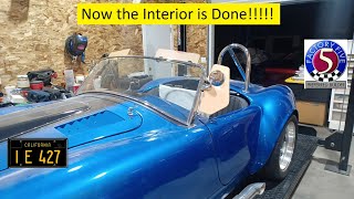 Factory Five Cobra Interior Continued and Finished