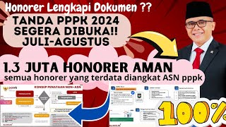 🔴KABAR BAIK❗VERVAL DOKUMEN HONORER , TANDA PPPK 2024 DIBUKA❓REGULASI PPPK DAN CPNS 2024, AFIRMASI❗