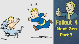 FALLOUT 4 Next Gen Part 3 "Baby On The Run And Playing Catch Up" [Live Stream]