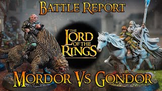 MinasTirith Vs Mordor  ~ Middle Earth SBG Battle Report!