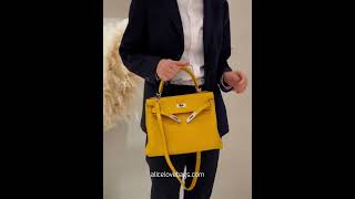 Kelly Retourne 28  Granny and Jaune de naples #hermeslover #billionairelife #luxurybag #fashion