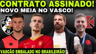 CONTRATO ASSINADO! NOVO MEIA NO VASCO l VASCÃO EMBALADO NO BRASILEIRÃO I CAMPANHA DE CAMPEÃO E+