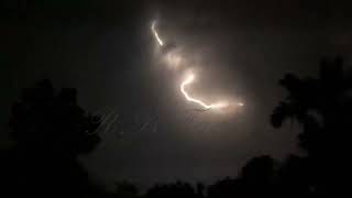 Rain Sounds for Sleeping - Heavy Rain with lightning and thunderstorm //Dark Screen