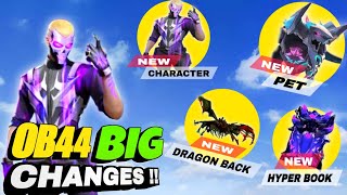 Ob44 Update Big Changes In Free Fire | Ob44 Update Free Fire | FF Ob 44 Update | Ob44 Update 2024