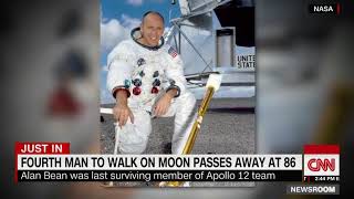 Alan Bean, 4th person to walk on the moon, dies