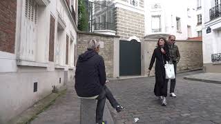 Maison Dalida in Rue d'Orchampt, Montmartre, Parijs