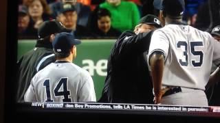 Michael Pineda busted pine tar