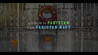 A tribute to Pakistan by Pak Navy! A nation built on hope, resilience and determination. 14 Aug 2024