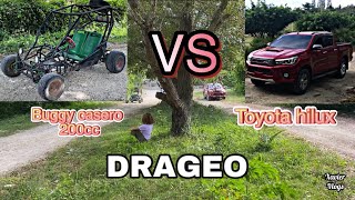 Buggy casero 200cc!  vs Toyota hilux 2019 turbo diesel final inesperado