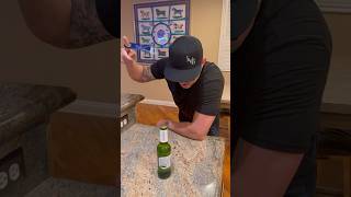 Open a bottle of beer and make it POP?!!