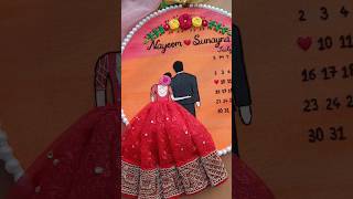 Embroidery hoop art || Wedding embroidery || Couple hoop art #youtubeshorts