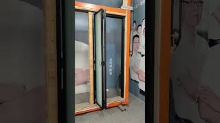 Hdsafe Folding Glass Door Installed in Workshop for QC before Shipping