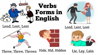 Verbs Forms in English | Present , Fast , Future | Vocabulary in English