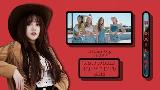 How Would (G)I-DLE (OT6) Sing 'Dream Trip' (by H1-KEY) Line Distribution