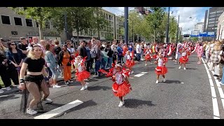 Straatparade (Street Parade) Rotterdam Unlimited Zomercarnaval op 29 juli 2023 – Part 2