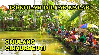 REAL CUY ‼️ BABONNYA GAK ABIS ABIS INI KOLAM | MANCING CIJULANG PART 1