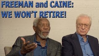 Michael Caine& Morgan Freeman: Older people are fed up with watching television