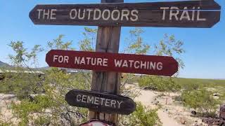 [Sights USA] Walking around the outdoors trail at Goffs Schoolhouse Mojave Desert