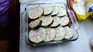 Baked Eggplant with Ground Beef (Moussaka)