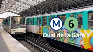 [Paris] Métro 6 (MP73) – Quai de la Gare