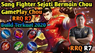 RRQ R7 Chou Full Damage Bikin Musuh Kewalahan Hingga And Game - Mobile Legend