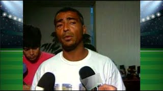 Em 2004, Romário ironiza Alexandre Gama: "Entrou no ônibus agora e quer sentar na janela!"