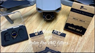 Mavic Air 2 with Polar Pro VND Filters