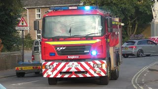 Norfolk Fire & Rescue Service - Hethersett WrFC Responding