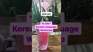 Learn Korean in Mumbai #koreanlanguage #languageworkshop #mumbai