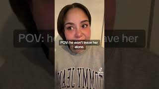 POV: he won’t leave her alone#shorts#shortsvideo#acting#actor#shortsfeed#fyp#fypシ