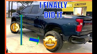 My second try Brand new wheels & lift kit Trailboss Z71 Silverado