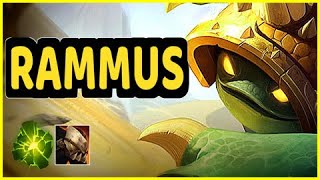 RAMMUS VS MASTER YI JUNGLE GAMEPLAY