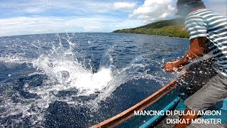 MANCING IKAN DI PULAU AMBON DISIKAT MONSTER !!!