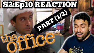 The Office REACTION Season 2 Episode 10 Christmas Party PART (1/2) *RE-UPLOAD*