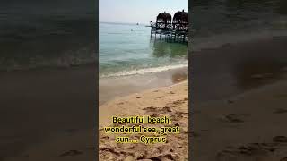 Beautiful beach, warm water,  great sun... it's  Varosha/Famagusta