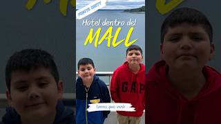 DORMÍ dentro del CENTRO COMERCIAL más grande del SUR #shorts #short #hotel #puertomontt #novotel