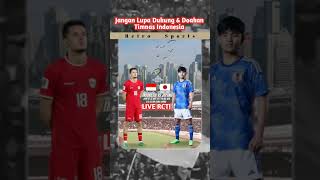 2D, Dukung & Doakan Timnas Indonesia #beritaterkini #timnas #indonesia #jepang #shorts