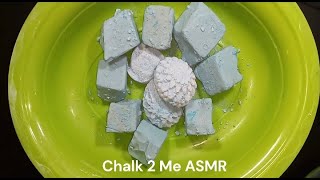 BLUE PASTED GYM CHALK SHAPES ASMR 2X THE SPEED #asmr #youtube #fyp #shorts #satisfying