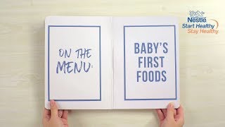 Tips for Baby's First Food | Nestlé Start Healthy Stay Healthy