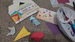 Review  KOOL KRAFTS Origami Paper Kit