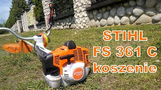 STIHL FS 361 C - koszenie mało wymagającej trawy