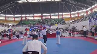 kejurnas danrem cup2🔴 Moh Rezqy(TRC) babak penyisihan cadet U45kg#tkd#danrem#sulteng