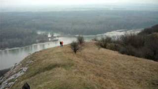 Hainburg and der Donau, Österreich - view from the top