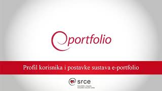 E-portfolio sustav (Mahara 20.04): Profil korisnika i postavke sustava