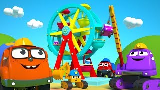 FRIENDS ON WHEELS EP 22 - MIGHTY MACHINES BUILDING A FERRIS WHEEL