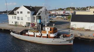 Steamboat Styrbjørn in Grimstad,  Norway